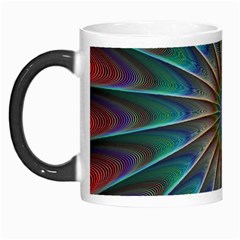 Fractal Peacock Rendering Morph Mugs by Wegoenart