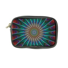 Fractal Peacock Rendering Coin Purse