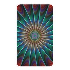 Fractal Peacock Rendering Memory Card Reader (rectangular) by Wegoenart