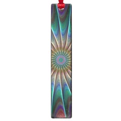 Fractal Peacock Rendering Large Book Marks by Wegoenart