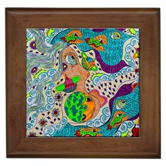 Supersonic Mystic Framed Tiles by chellerayartisans