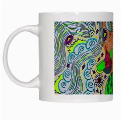 Supersonic Mystic White Mugs by chellerayartisans