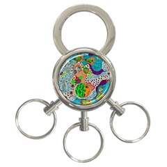 Supersonic Mystic 3-ring Key Chains