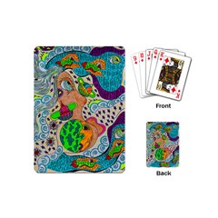 Supersonic Mystic Playing Cards (mini) by chellerayartisans