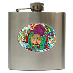 Supersonic Armadillo Hip Flask (6 Oz)