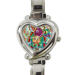 Supersonic Armadillo Heart Italian Charm Watch