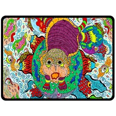 Supersonic Armadillo Fleece Blanket (large) 