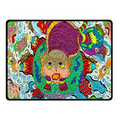 Supersonic Armadillo Double Sided Fleece Blanket (small) 