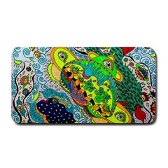 Cosmic Lizards With Alien Spaceship Medium Bar Mats by chellerayartisans