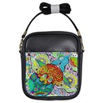 Supersonic Lavahead Lizard Girls Sling Bag Front