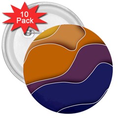 Autumn Copyspace Wallpaper 3  Buttons (10 Pack)  by Simbadda