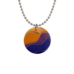 Autumn Copyspace Wallpaper 1  Button Necklace by Simbadda