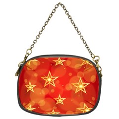 Background Christmas Decoration Chain Purse (two Sides) by Simbadda