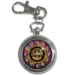 Christmas Golden Labels Xmas Key Chain Watches by Simbadda