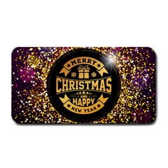 Christmas Golden Labels Xmas Medium Bar Mats by Simbadda