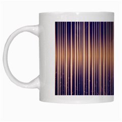 Background Dark Sound Disco Techno White Mugs by Simbadda