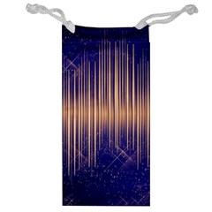 Background Dark Sound Disco Techno Jewelry Bag by Simbadda