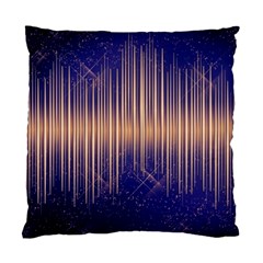 Background Dark Sound Disco Techno Standard Cushion Case (two Sides) by Simbadda