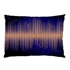 Background Dark Sound Disco Techno Pillow Case by Simbadda