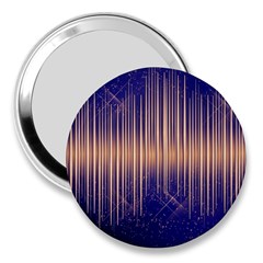 Background Dark Sound Disco Techno 3  Handbag Mirrors by Simbadda