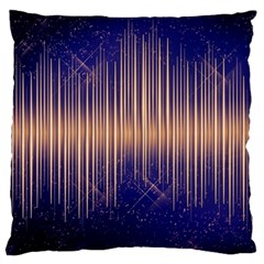 Background Dark Sound Disco Techno Standard Flano Cushion Case (two Sides) by Simbadda