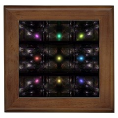 Abstract Sphere Box Space Hyper Framed Tiles by Simbadda