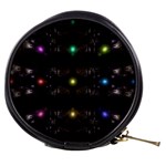 Abstract Sphere Box Space Hyper Mini Makeup Bag Front