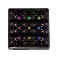 Abstract Sphere Box Space Hyper Memory Card Reader (Square 5 Slot)