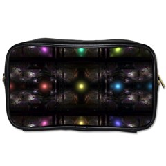 Abstract Sphere Box Space Hyper Toiletries Bag (one Side) by Simbadda