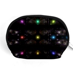 Abstract Sphere Box Space Hyper Accessory Pouch (Medium)