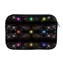 Abstract Sphere Box Space Hyper Apple Macbook Pro 17  Zipper Case by Simbadda