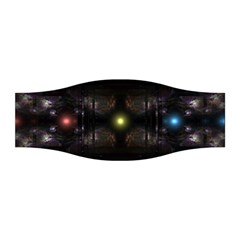 Abstract Sphere Box Space Hyper Stretchable Headband