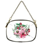 Bloom Christmas Red Flowers Chain Purse (Two Sides) Front