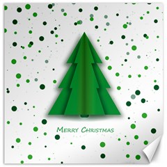 Fir Tree Christmas Christmas Tree Canvas 16  X 16  by Simbadda