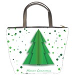 Fir Tree Christmas Christmas Tree Bucket Bag Back