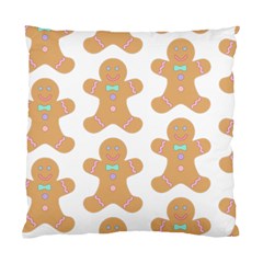 Pattern Christmas Biscuits Pastries Standard Cushion Case (two Sides) by Simbadda