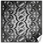 Metal Circle Background Ring Canvas 20  x 20  19 x19.27  Canvas - 1