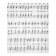 Jingle Bells Song Christmas Carol Shower Curtain 60  X 72  (medium)  by Simbadda