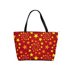 Star Stars Pattern Design Classic Shoulder Handbag by Simbadda