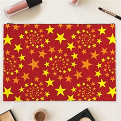 Star Stars Pattern Design Cosmetic Bag (xxl) by Simbadda