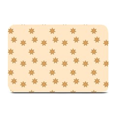 Pattern Gingerbread Star Plate Mats by Simbadda