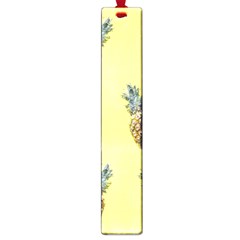 Pineapples Fruit Pattern Texture Large Book Marks by Simbadda