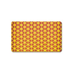 Texture Background Pattern Magnet (Name Card)