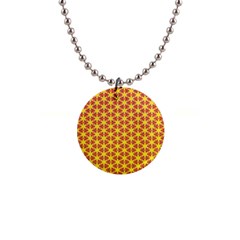 Texture Background Pattern 1  Button Necklace