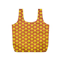 Texture Background Pattern Full Print Recycle Bag (S)