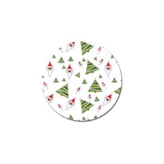 Christmas Santa Claus Decoration Golf Ball Marker by Simbadda