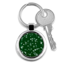 Template Winter Christmas Xmas Key Chains (round) 