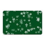 Template Winter Christmas Xmas Magnet (Rectangular) Front