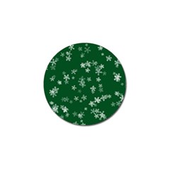 Template Winter Christmas Xmas Golf Ball Marker