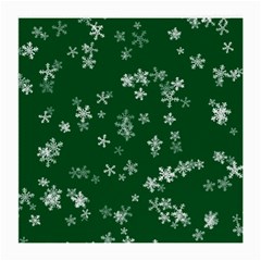 Template Winter Christmas Xmas Medium Glasses Cloth